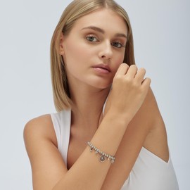 Brosway BHKB115_0 Women's Bracelet, Stainless Steel, Crystals