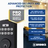 BRINKS Security Door Locks, High-Security Keyless Entry, Smart Electronic Door