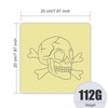 Rasmet 3 Pieces Premium 2.5 mm Synthetic Tattoo Skin Tattoo