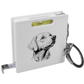 'Labrador Retriever ' Keyring Tape Measure/Spirit Level Tool (KM00041816)