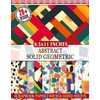 Abstract Solid Geometric Scrapbook Paper: 20 Unique Patterned Sheets For