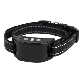 Collar Anti Ladrido Para Perros Automático De Entrenamiento Color Negro