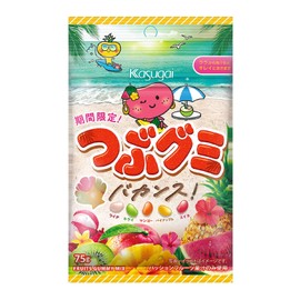 Kasugai Seika Tsuzu Gummy Vacance 2.6 oz (75 g) x 6 Bags