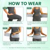 Sacroiliac Support Belt - 90cm Adjustable Back Support Belt (Green)