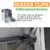 Screen Repair kit, Screen Roller Tool, Steel/Nylon Roller with Bear+10pcs