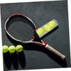 Gatuida 4pcs Transparent Tennis Ball Holder Portable PVC Container for
