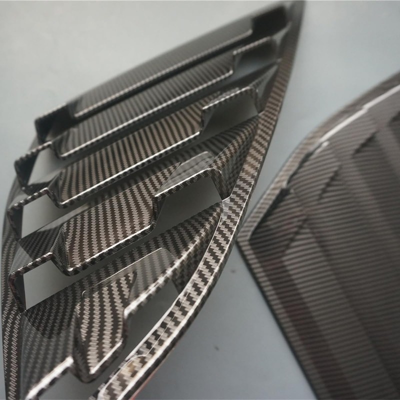 2X Sport Style Quarter Window Scoops Louvers for Honda Accord