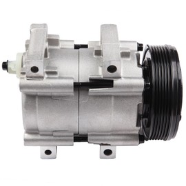 ECCPP Air Conditioner AC Compressor with Clutch 1991-2001 for Ford Ranger 3.0L 1998-2001 for Mercury Mountaineer 4.0L 6 Grooves AC Compressor (Compressor Type: FS10)