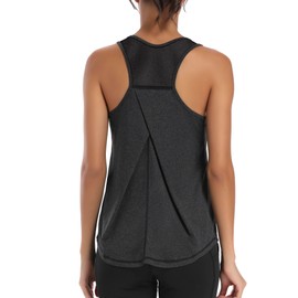Dawnrole Top da Palestra per Donne Camicie Yoga Fitness Senza Maniche Racerback Top Sportivo per Donne
