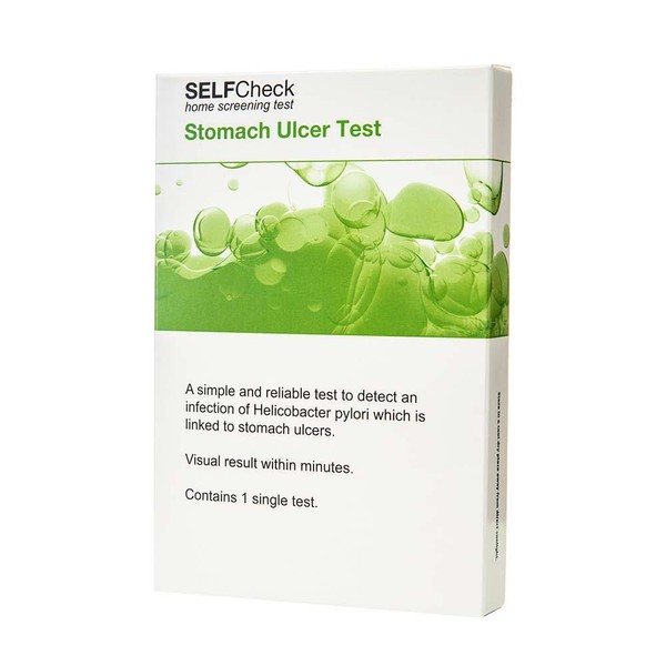 SELFCheck Home Screening Stomach Ulcer Test 1 Single Test