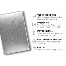 The North Pole Santa's Work Shop Metal Sign Vintage Christmas Tin Signs Christmas Decoration Santa Wall Decor For Home Kitchen Cafe 8x12 Inch