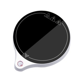 [欣利来]烧水恒温杯垫-白色（2脚插头）-