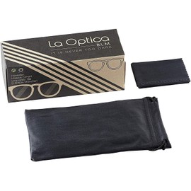 La Optica B.L.M. Men's Sunglasses UV400 Sport - Single / Twin Packs, Matte black (lenses: grey gradient glass), M