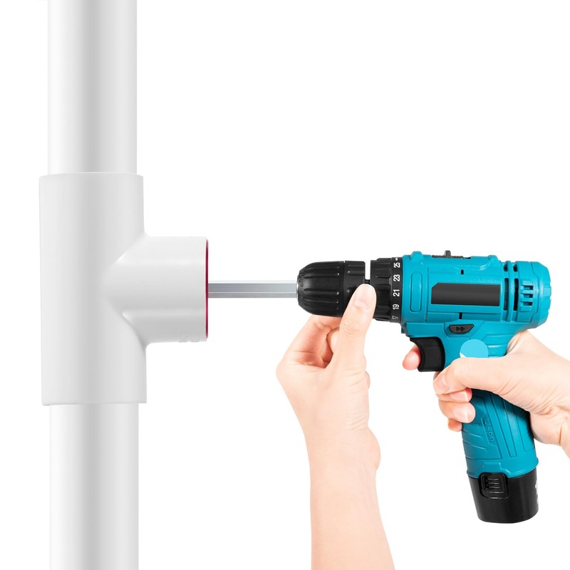 Premium 2-Inch PVC Pipe Reamer with 3/8-Inch Hex Shaft-2" Head