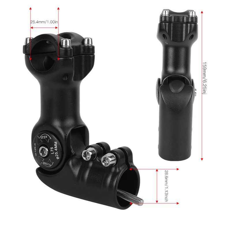 Black High Quality 6061 T6 Aluminium Alloy Adjustable Angle Mountain