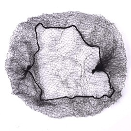 Hair Nets 20 PCS, Smilco 20 Inches Elasticity Invisible Elastic Mesh Wig Nets for Hair Bun Making Ballet Dancer Kitchen Food Serive (20, black)