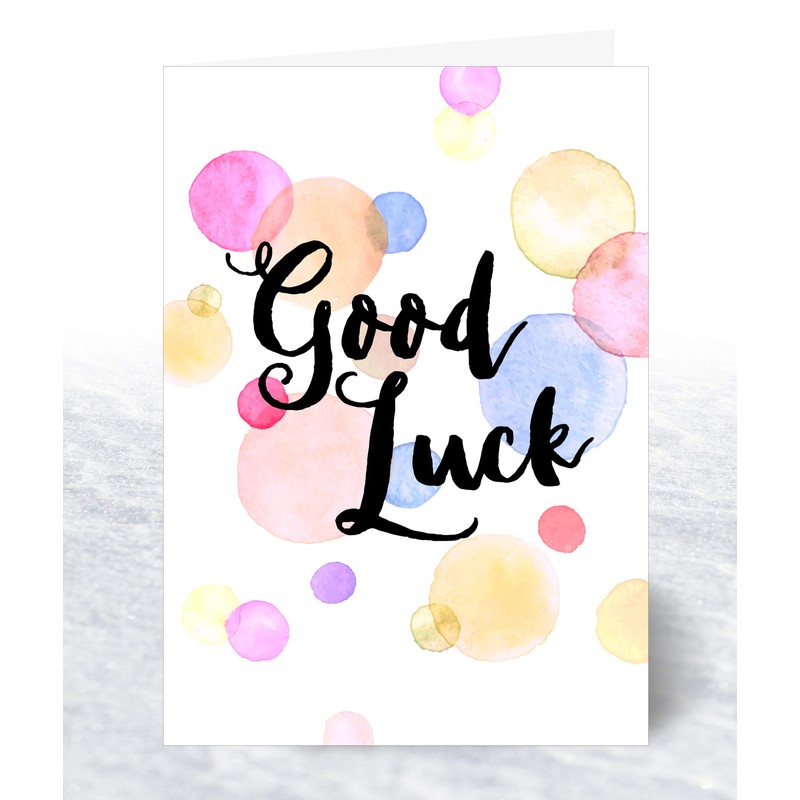 Olivia Samuel 12 x Good Luck Cards Folding Style Multi