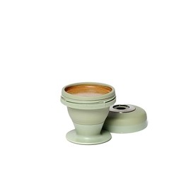 Corkcicle Coffee Palmpress Portable Single Serve French Press - 8 Oz, Sage Green