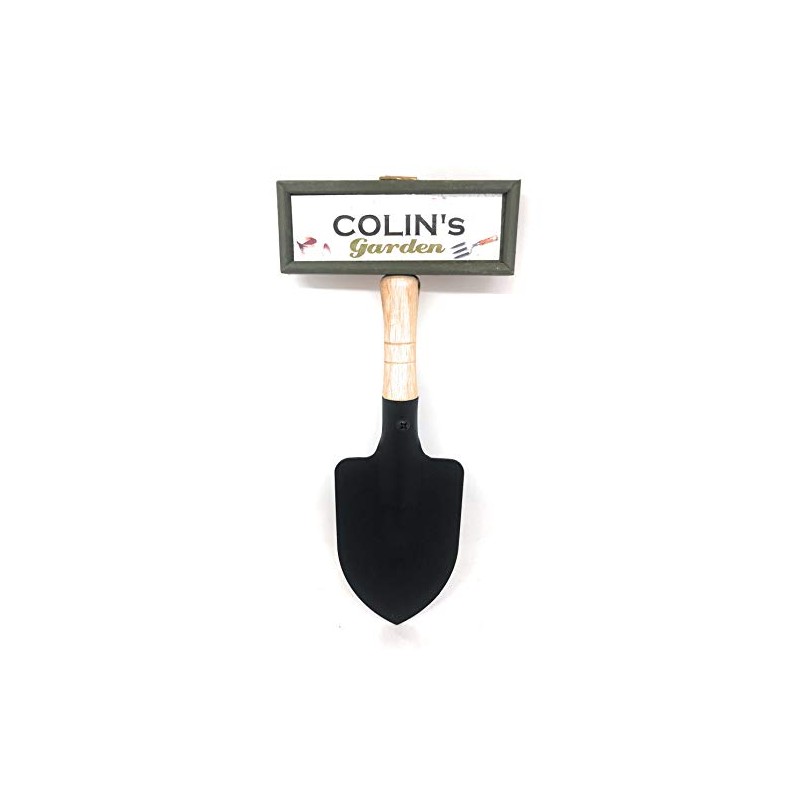 Royal County Welcome to Colin's garden hanging shovel sign