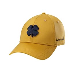 Black Clover Premium Clover 114 S/M Inca Gold Hat with Black HD Clover Patch