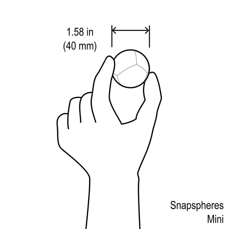 Pluto globe - Snapspheres mini 1.58"