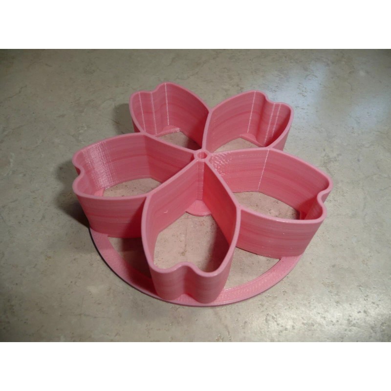 AJT MINI SIZE HIBISCUS FLOWER CONCHA COOKIE CUTTER MEXICAN SWEET