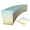 paperandpicture Autumn Watercolour Writing Paper | 20 Sheets DIN A4