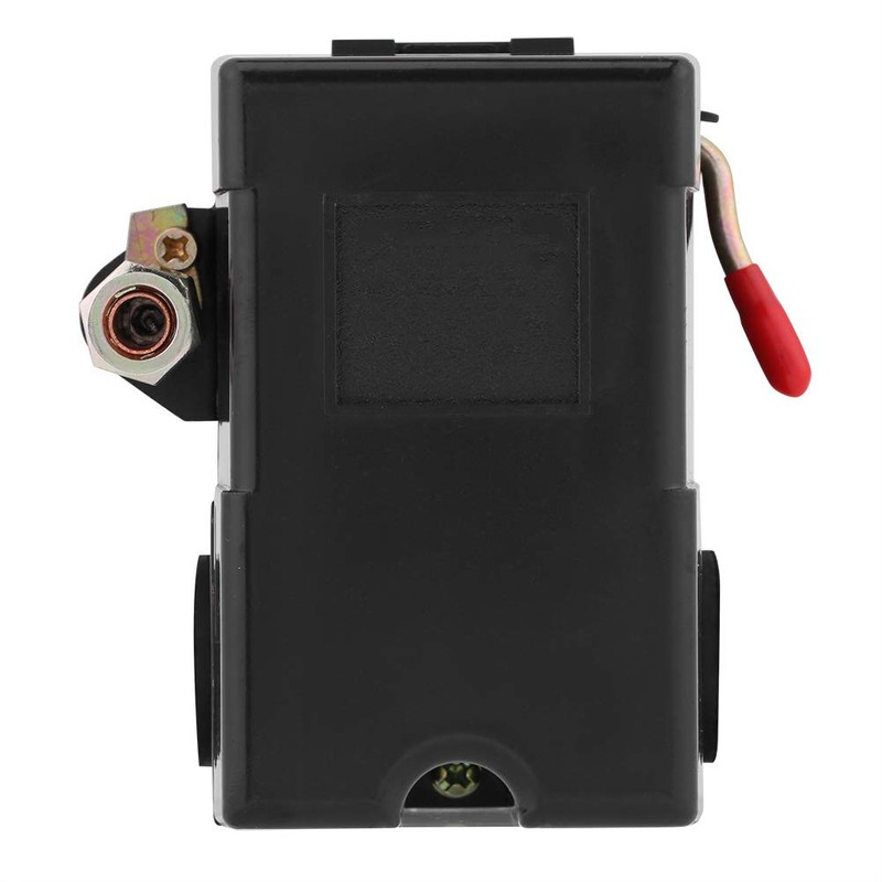Sunicon Pressure Switch, 26A 135-175PSI Single Port Air Compressor Pressure