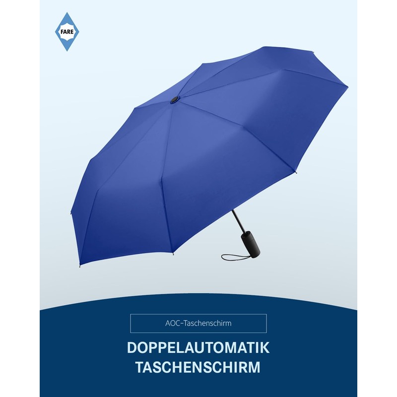FARE Mini Pocket Umbrella - Premium Umbrella Opens Closes Automatic