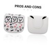 BESPORTBLE Funny Mallet Putter Cover Cat Pattern Club Protector Golf
