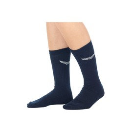 Trigema Herren 607054 Sportsocken, Blau (Navy 046), 39/42 (2er Pack)