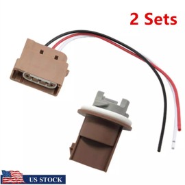 Unbranded Tail Light Brake Lamp Signal Socket & Wire Harness For Ford F-250 350 Super Duty