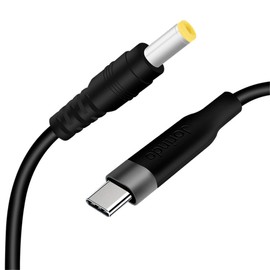 Strhowill 0.4M/1.4FT PD Type C Male to DC 5.5 x 2.5mm Male Power 12V PD Power Charging Cord，Used for Monitors,Tablets and More,Support 36W/12V PD Charger Cable Power Plug Converter