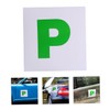 iplusmile 2pcs Car p Sign Sticker for Drivers and Vehicle
