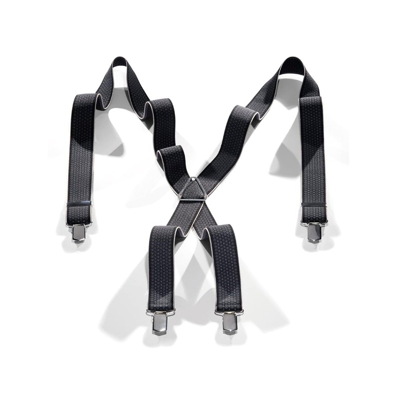 Lloyd Braces 35 mm Patterned 2-Stripes Crossed Metal Cross Size