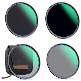 K&F Concept ND Filter Set Nano X-Series 55 mm Neutral Density Filter Set ND4+ND8+ND64+ND1000 ND Filter Kit