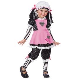 California Costumes Rag Dolly Toddler Costume, 4-6