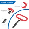 Universal Heavy Duty Magnetic Hitch Pin, Magnet Trailer Gate Pin