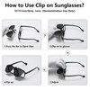Long Keeper Sunglasses for Glasses Wearers - Clip-On Polarised Sunglasses