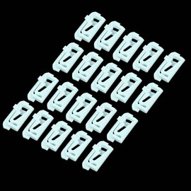 G-PLUS Windshield & Rear Window Trim Molding Clips Compatible with Chevy Monte Carlo Fit Oldsmobile Cutlass Fit Buick Regal 20 Clips Green Nylon 1654047#024 1-3/16" Wide x 9/16" Tall