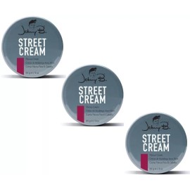 Johnny B. Hair Care Pomada Street Cream Para Peinado Johnny B. Pack De 3