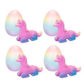 Surprise Growing Unicorn Hatching - Juguetes extra grandes para niños, varios colores, paquete de 4