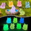 BAGUBDR 70 PCS Mini Resin Animals, 6 Miniature Animal Statue
