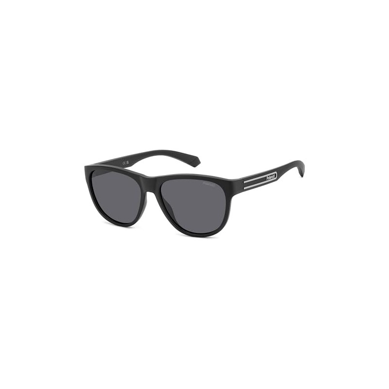 Polaroid Unisex Sunglasses, Matt Black