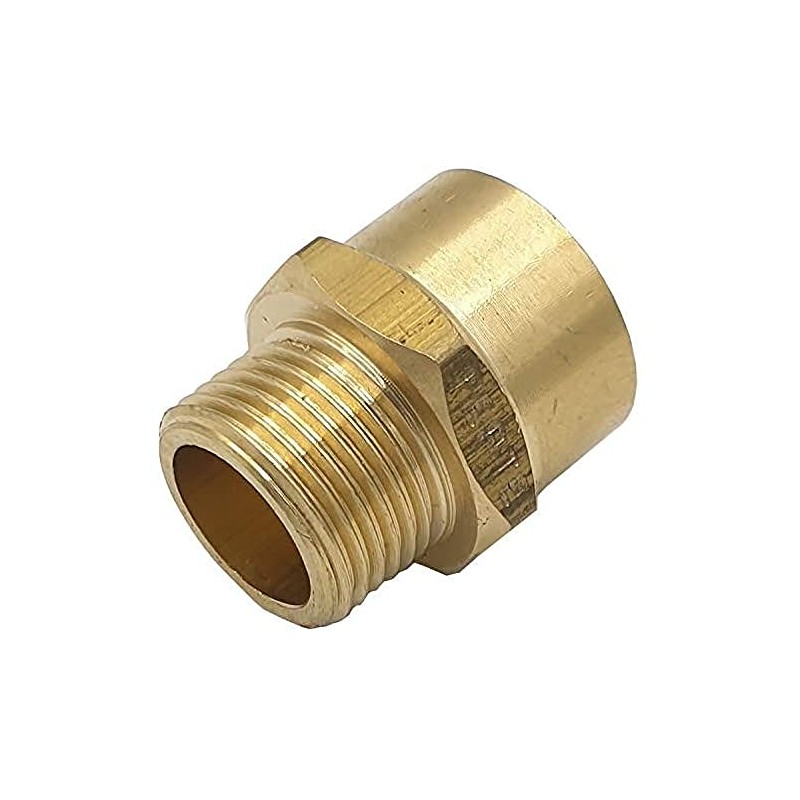 3/8" BSP Male x NPT Female Connector Thread Joiner Adaptor