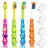 VERSAINSECT brushes 4 Pack, Flossing Bristles Child Sized Brush Heads