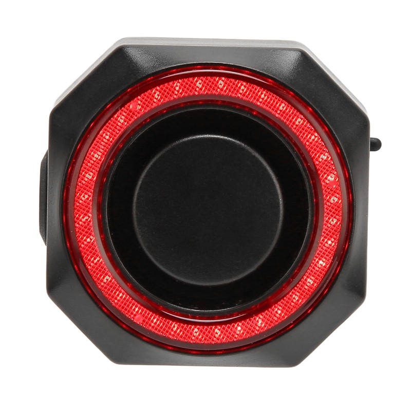 Alert Bike Taillight Prevent Theft Auto On Off IPX5 Waterproof