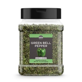 Birch & Meadow Diced Green Bell Pepper, 15.2 oz, Cut & Dried, Soups & Chilis, Fresh Taste