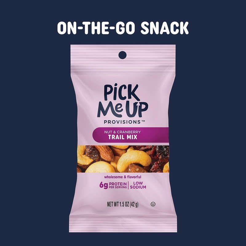 Pick Me Up Provisions Nut & Cranberry Trail Mix, 48