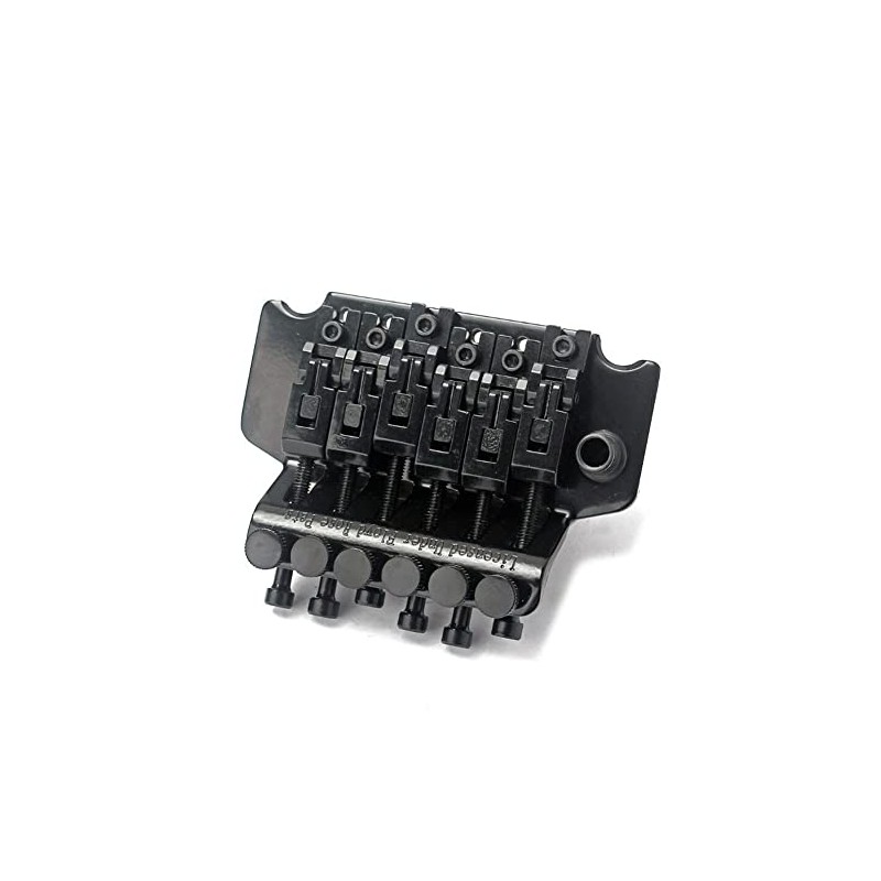 Black Replacement Double Roll Locking Tremolo System Bridge Electric Guitar